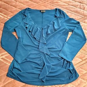 AB Studio long sleeve top XL -NWOT